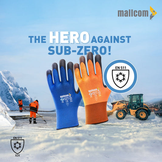 Defrosting EN 511: Mallcom Certified Winter Gloves